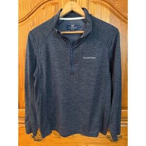 Vineyard Vines Sanktay Performance Quarter-Zip Athletic Pullover Size Medium